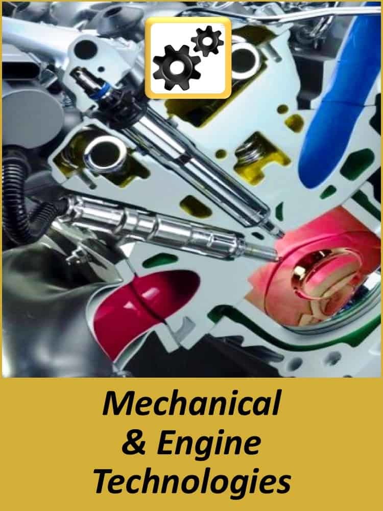 Technology Experience - Mechanical & Engine Technologies